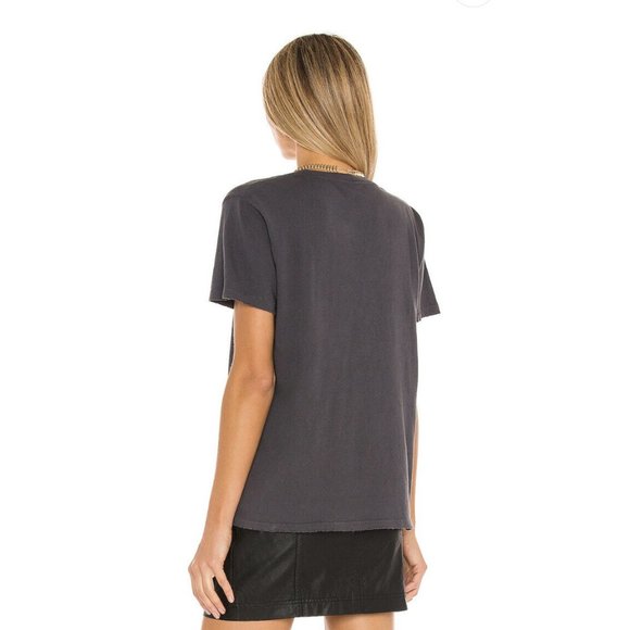 Junk Food AC/DC Neon Zebra Vintage Tee Meteorite & Pigment Black - Picture 4 of 8